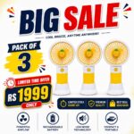 Cute Mini Portable USB Rechargeable Handheld Fan❄️