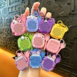 Mini Magnetic Maze Game Keychain