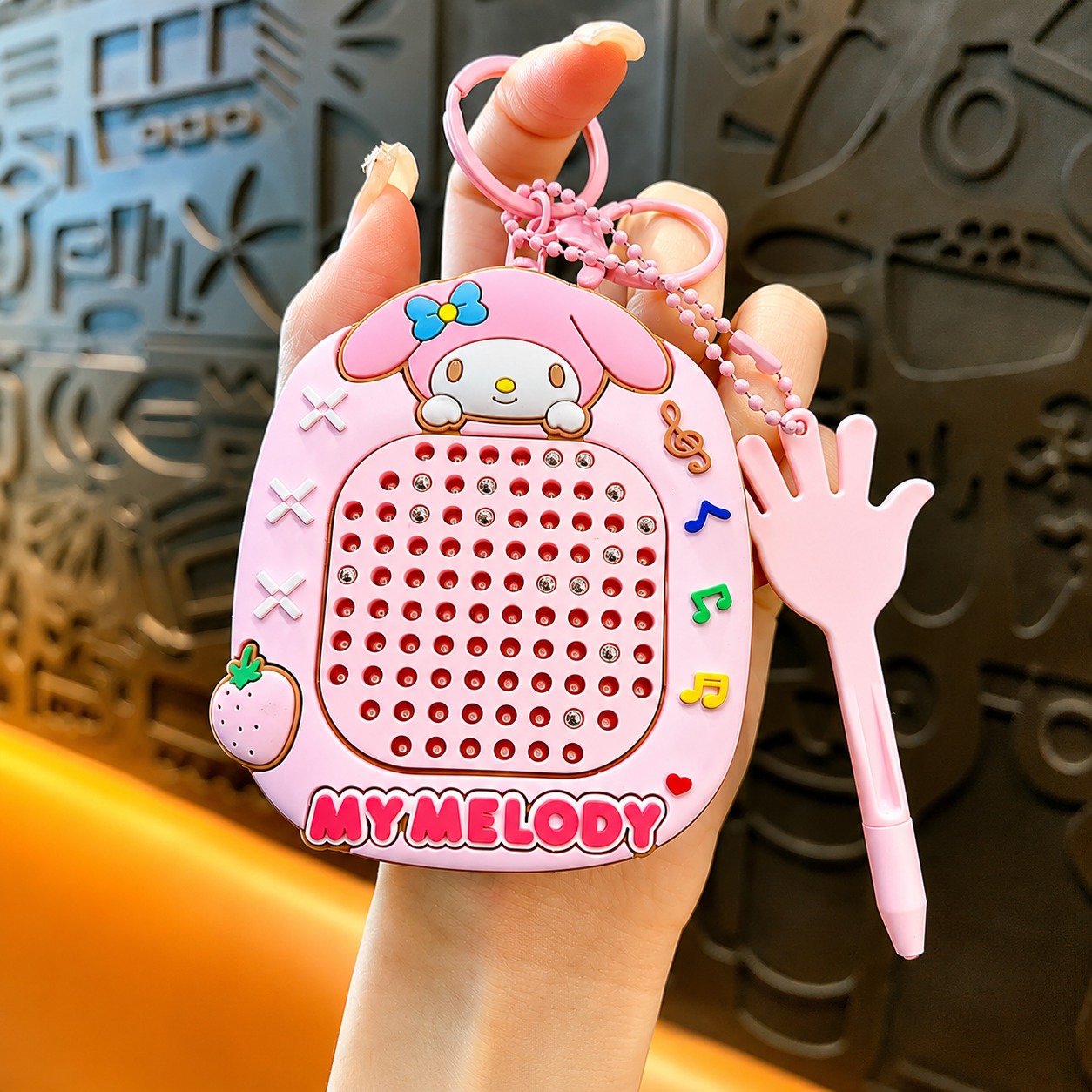 Mini Magnetic Maze Game Keychain